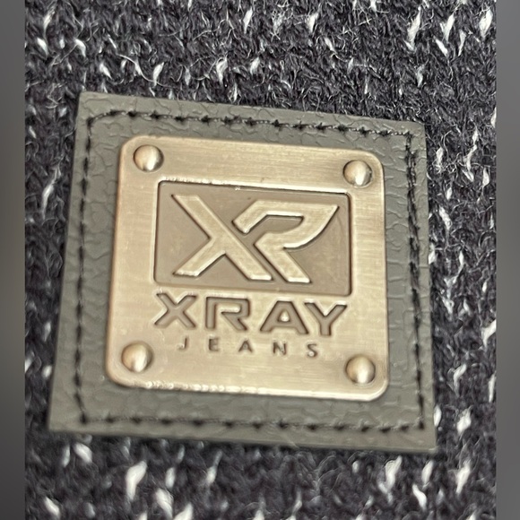 NWT Men’s X-RAY Long Sleeve Quarter Zip Knit Sweater in Navy Marble, Size Small - Picture 8 of 13